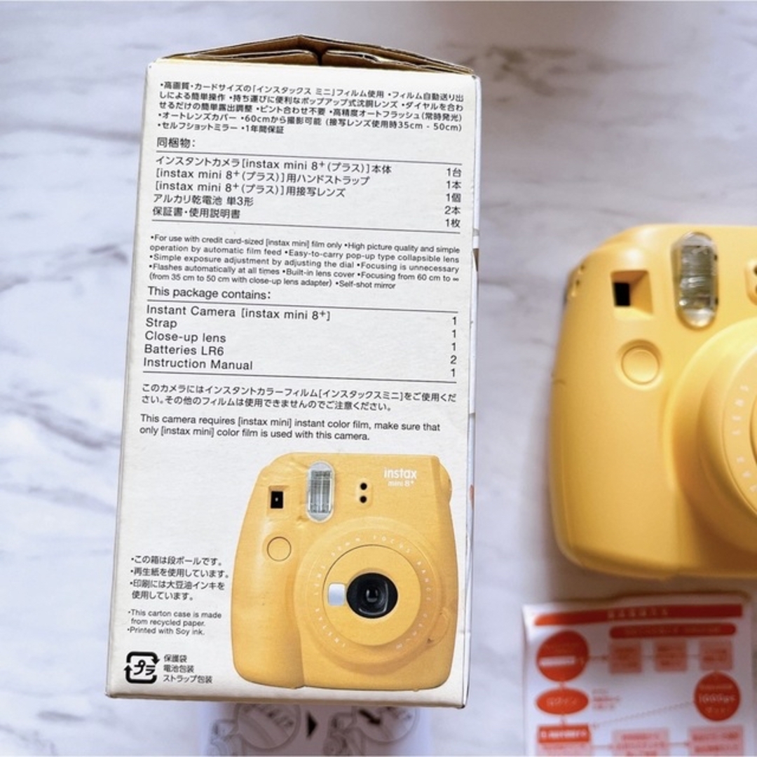 富士フイルム - チェキINSTAX MINI 8+ N インスタックスミニ8プラス ...