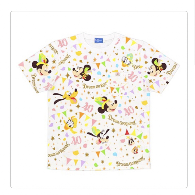 ディズニーランド 40周年 tシャツ Mサイズ 美品ですの通販 by mai no ...