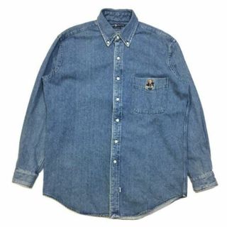 ラルフローレン(Ralph Lauren)の良品 ポロベア デニムシャツ ラルフローレン 90'S ヴィンテージ Ｓサイズ(シャツ)