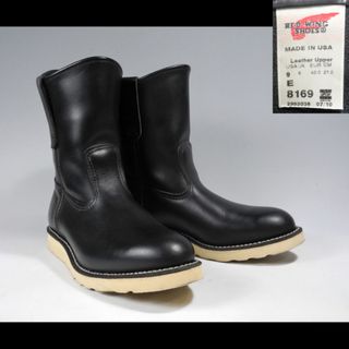 レッドウィング(REDWING)のレッドウィング8169ペコスブーツ現行羽タグ犬866エンジニア2268(ブーツ)