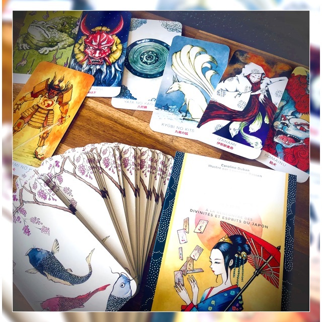 ✨ポーチ付き✨フランス人が描く日本の神と妖怪オラクルカード・タロットカード 9