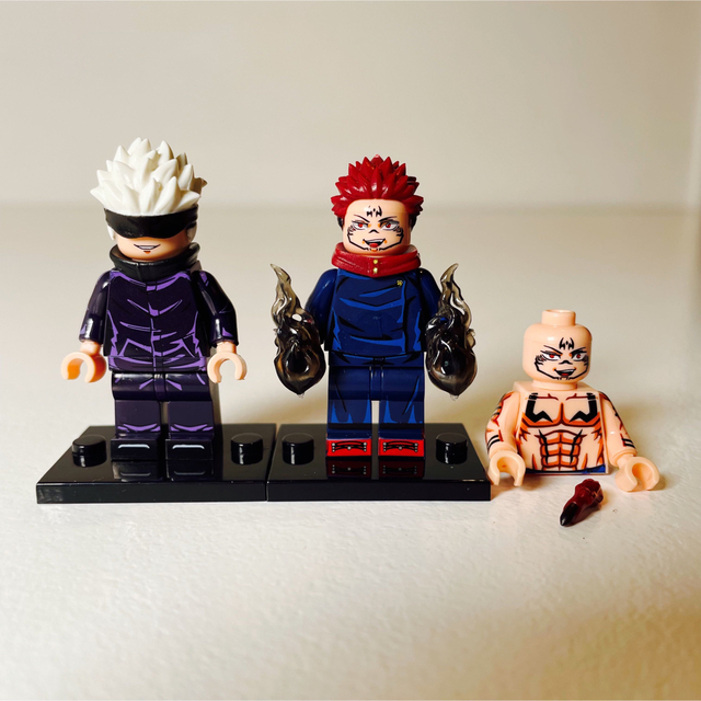 呪術廻戦 LEGO互換 ミニフィグ 8体セット☆新品の通販 by ひふみ 呪術廻戦 LEGO互換 ミニフィグ 8体セット☆新品の通販 by ひふみ