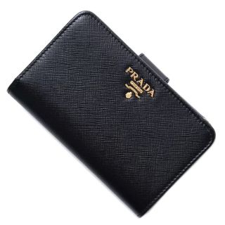 PRADA 財布 折財布 二つ折り レザー(財布)