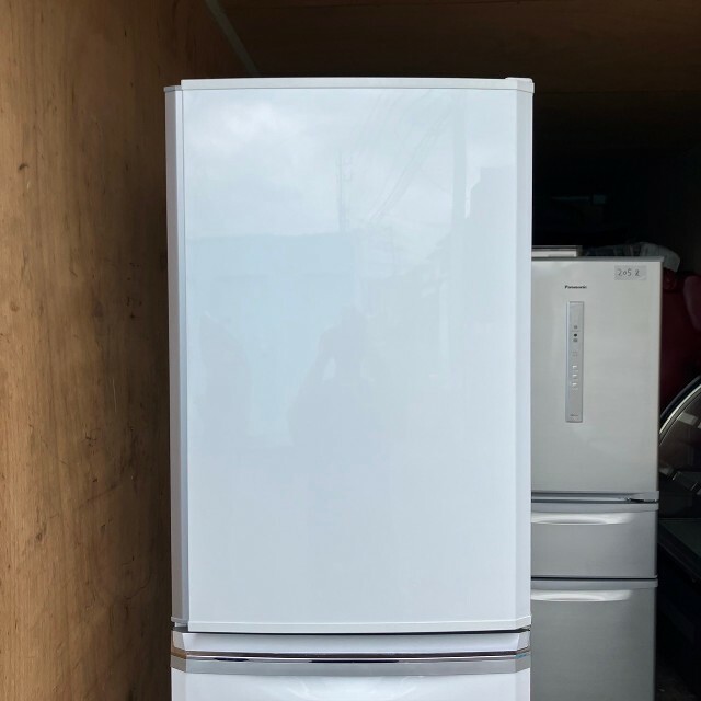 206Z 大型冷蔵庫 3ドア 自動製氷機付き 容量370L-