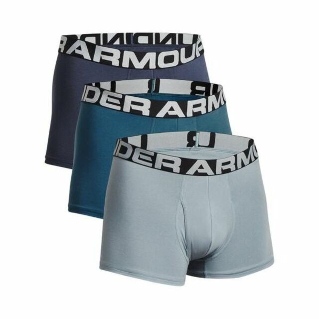 UNDER ARMOUR(アンダーアーマー)のアンダーアーマー ボクサー 3枚 LL XL 黒 ブラック 新品 パンツ ジョグ メンズのアンダーウェア(ボクサーパンツ)の商品写真