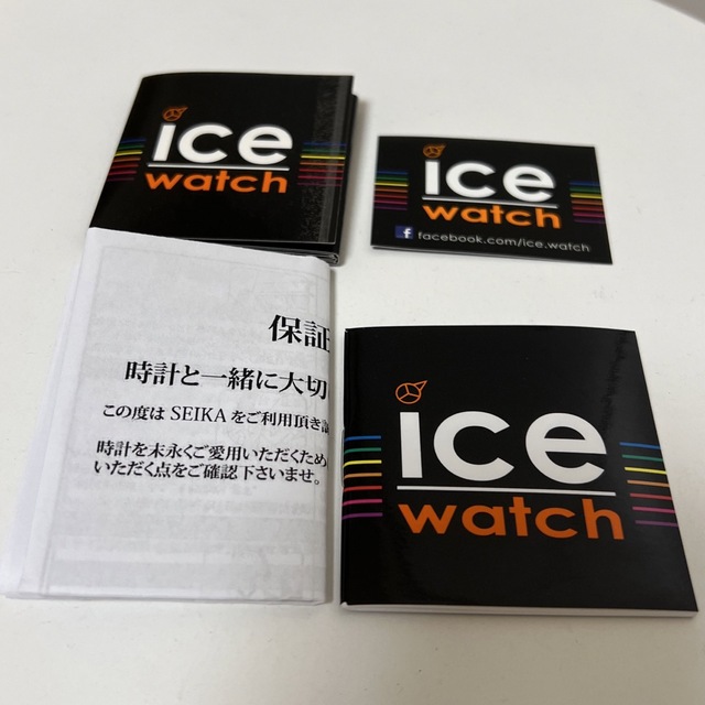 ice watch(アイスウォッチ)のアイスウォッチ ＊ ピンクゴールド ラメ 白 ホワイト 腕時計 レディースのファッション小物(腕時計)の商品写真