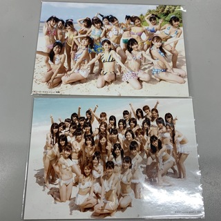 エーケービーフォーティーエイト(AKB48)のAKB48 ポニーテールとシュシュ、真夏のsounds good特典 水着(アイドルグッズ)
