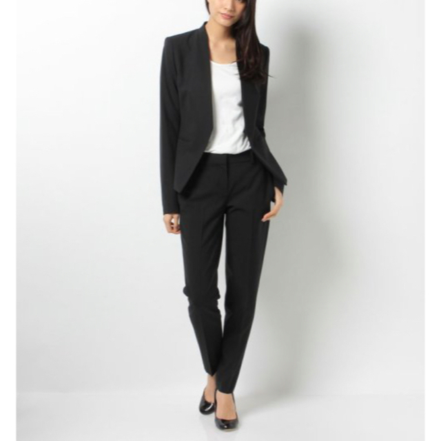 theory - theory Super Tailor パンツスーツ Lanai 黒 サイズ4の通販