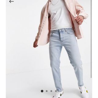 エイソス(asos)の新品　ASOS デニム　ブルー(デニム/ジーンズ)