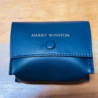 ハリーウィンストン(HARRY WINSTON)のハリーウインストン　ミニポーチ　ネイビーカラー　時計ケース(ポーチ)