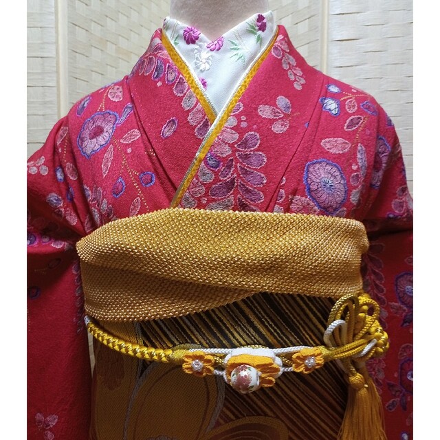 ☆used品☆ 成人式 辻が花 豪華振袖(落款有)7点セット | irai.co.id