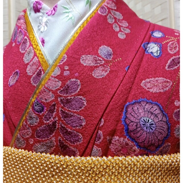 ☆used品☆ 成人式 辻が花 豪華振袖(落款有)7点セット | irai.co.id