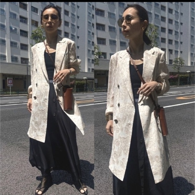 Ameri VINTAGE(アメリヴィンテージ)のAMERI VINTAGE.MEDI ALICE SHIRT JACKET レディースのジャケット/アウター(テーラードジャケット)の商品写真