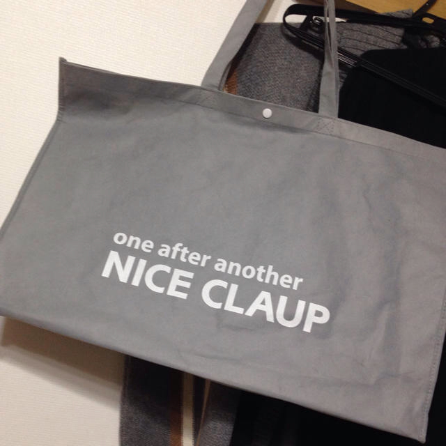 NICE CLAUP(ナイスクラップ)のNICE CLAUP ビックショッパー！ レディースのバッグ(ショップ袋)の商品写真