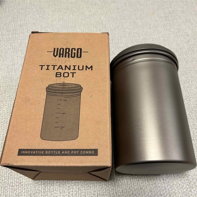 新品　Vargo BOT (ハンドル無し) チタン製　バーゴ　ボット