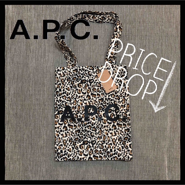 A.P.C(アーペーセー)のA.P.C トートバッグ　レオパード　ヒョウ柄 メンズのバッグ(トートバッグ)の商品写真