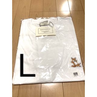 メゾンキツネ(MAISON KITSUNE')のラスト1点　③ L メゾンキツネ　チラックスフォックス　Tシャツ(Tシャツ(半袖/袖なし))