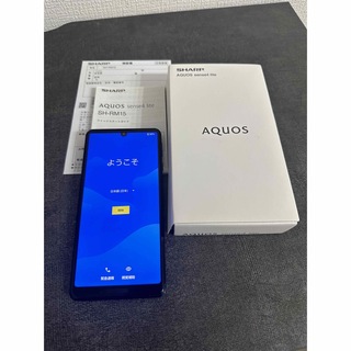 アクオス(AQUOS)のAQUOS sense4 lite ブラック 64 GB(スマートフォン本体)