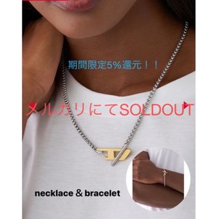 DIESEL - 早い者勝ち!【希少】【新品】DIESEL トグル式 ネックレス
