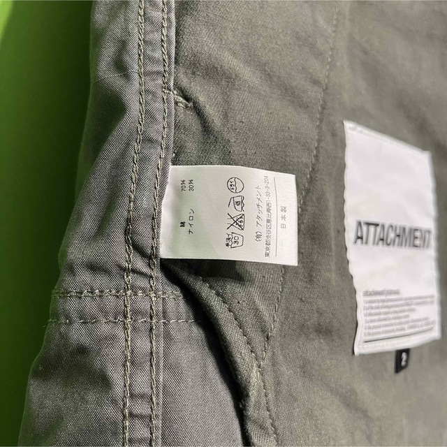 ATTACHIMENT(アタッチメント)のATTACHMENT カーゴショーツ Mサイズ メンズのパンツ(ショートパンツ)の商品写真