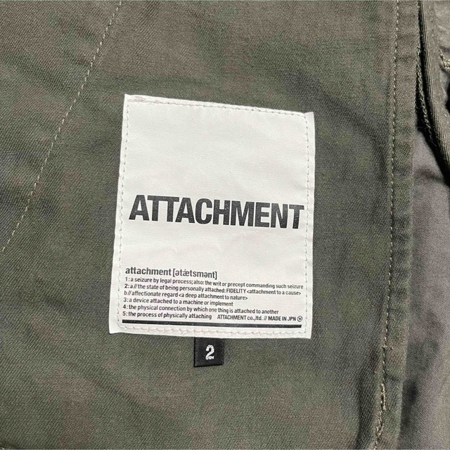 ATTACHIMENT(アタッチメント)のATTACHMENT カーゴショーツ Mサイズ メンズのパンツ(ショートパンツ)の商品写真