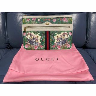 グッチ(Gucci)の【新品未使用】Gucci グッチ ヒグチユウコ 日本限定2018 クラッチバッグ(クラッチバッグ)