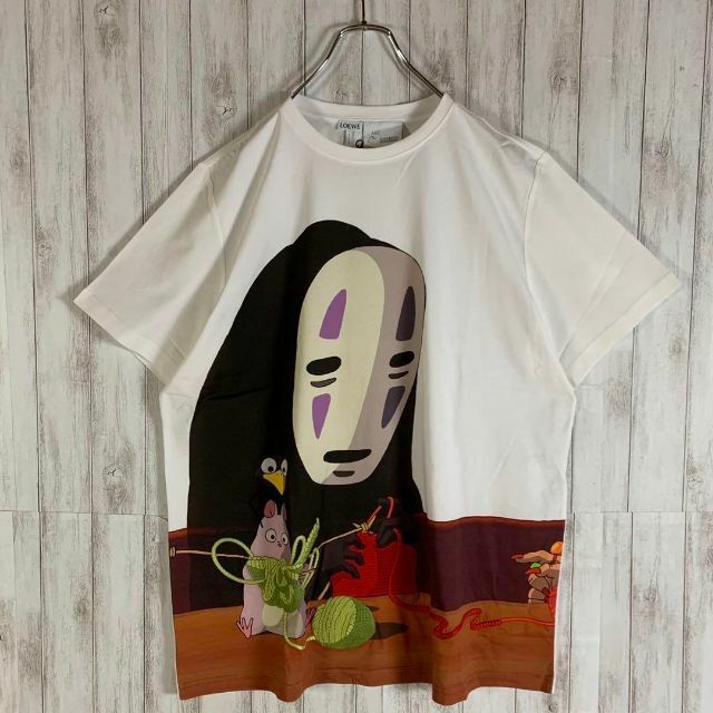 新品・タグ付き】LOEWE 千と千尋の神隠し 入手超絶困難 カオナシ Tシャツ-