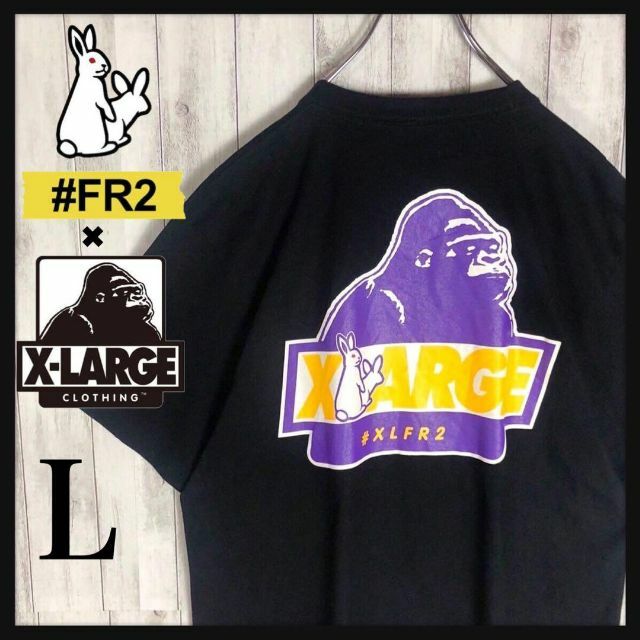 【最高デザイン】FR2 XLARGE 限定コラボ 色情兎 入手困難 Tシャツ