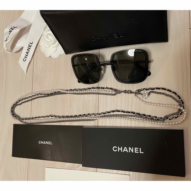 CHANEL(シャネル)のCHANEL 美品サングラス　2022 レディースのファッション小物(サングラス/メガネ)の商品写真