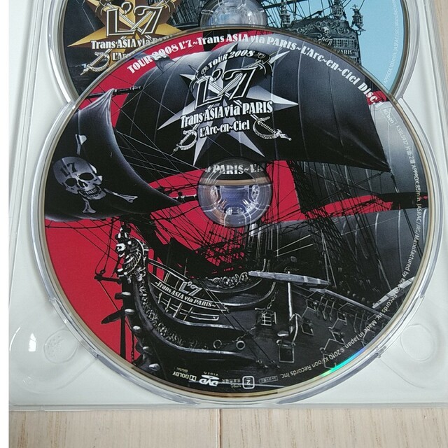 L'Arc～en～Ciel(ラルクアンシエル)のTOUR　2008　L’7～Trans　ASIA　via　PARIS～ DVD エンタメ/ホビーのDVD/ブルーレイ(ミュージック)の商品写真