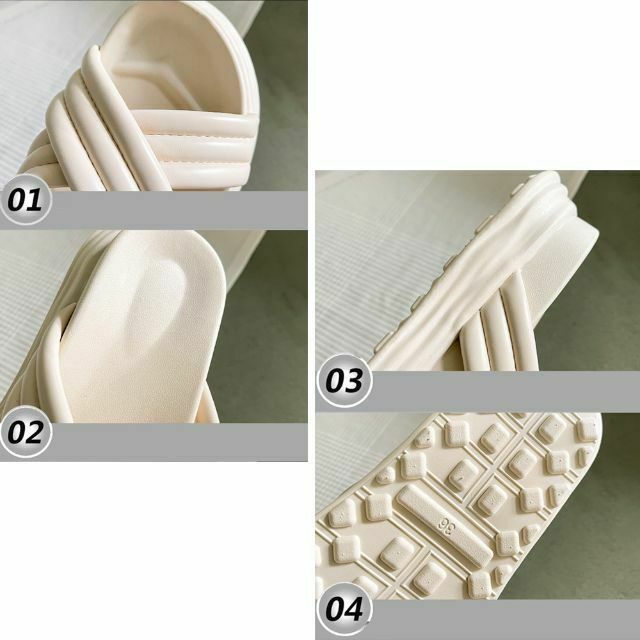 厚底サンダル/23.0cm/厚底サンダルレディースクロスサンダル 2