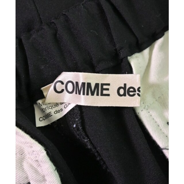 COMME des GARCONS(コムデギャルソン)のCOMME des GARCONS コムデギャルソン クロップドパンツ XS 黒 【古着】【中古】 レディースのパンツ(クロップドパンツ)の商品写真