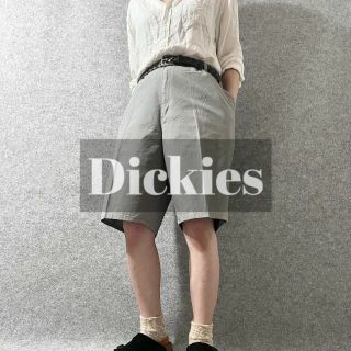 ディッキーズ(Dickies)の【ディッキーズ】ワイド ルーズ ワーク ショーツ ハーフパンツ W42 グレー(ショートパンツ)