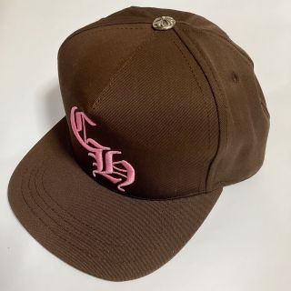 壱の型新品はこちらハワイ正規店購入 新品 クロムハーツ CH ベースボール CAP 赤 x 黄色