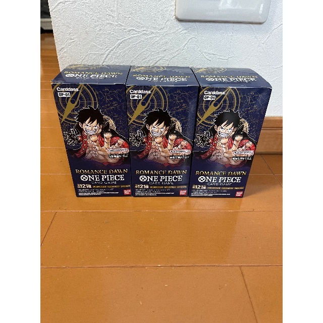 ワンピースカードゲーム  ロマンスドーン　3BOX   テープあり