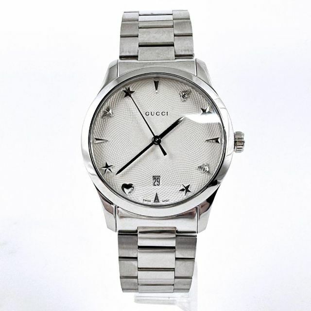 ★新品未使用★GUCCI グッチ 腕時計 ビー 蜂 ハート スター 126.4