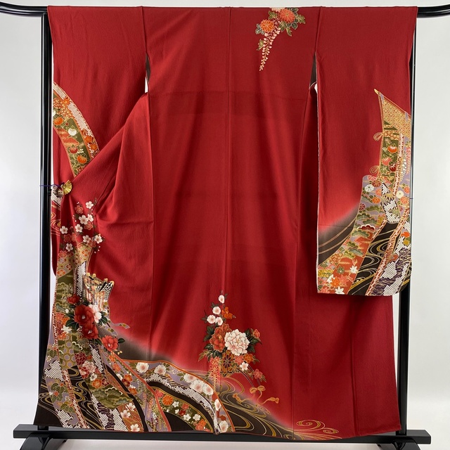 振袖 美品 名品 身丈157cm 裄丈65.5cm 正絹 | christiesaiko.com