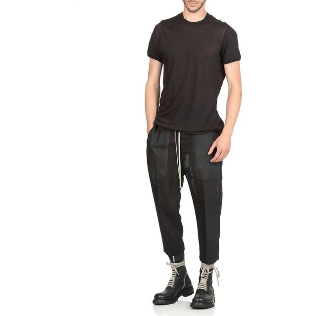 リックオウエンス Rick Owens シアー　サルエルパンツ　シースルー　46