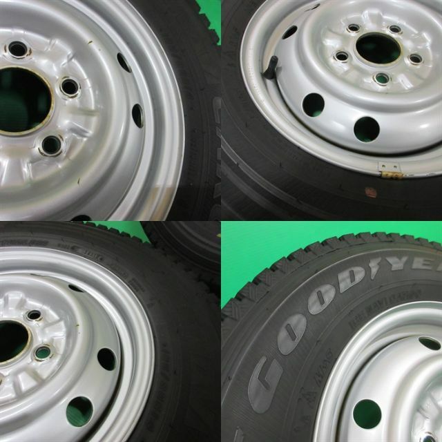 Goodyear - バネット 185/80R14 102/100N LT バリ山スタッドレス