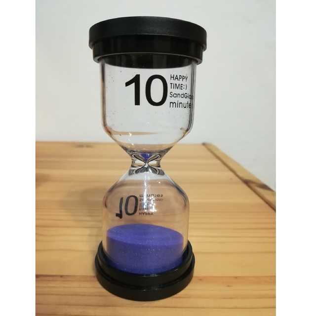 砂時計５個セット＆FELISSIMO防水マルチクロス インテリア/住まい/日用品のインテリア小物(置時計)の商品写真
