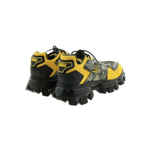 PRADA - PRADA スニーカー UK6(24.5cm位) 黄xカーキx黒等(迷彩) 【古着