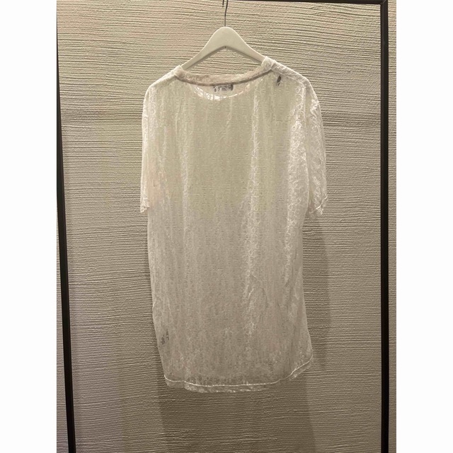 Christian Dior - 21SSディオール オブリーク総柄 シースルーTシャツ 