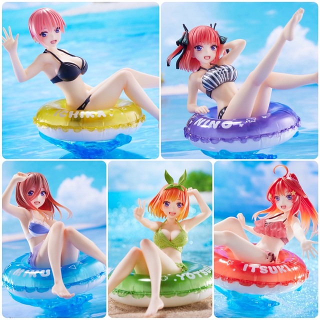 未開封5種set★Aqua Float Girls 五等分の花嫁　フィギュア