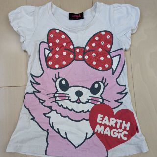 アースマジック(EARTHMAGIC)のアースマジック　ピンキー　Tシャツ　120(Tシャツ/カットソー)