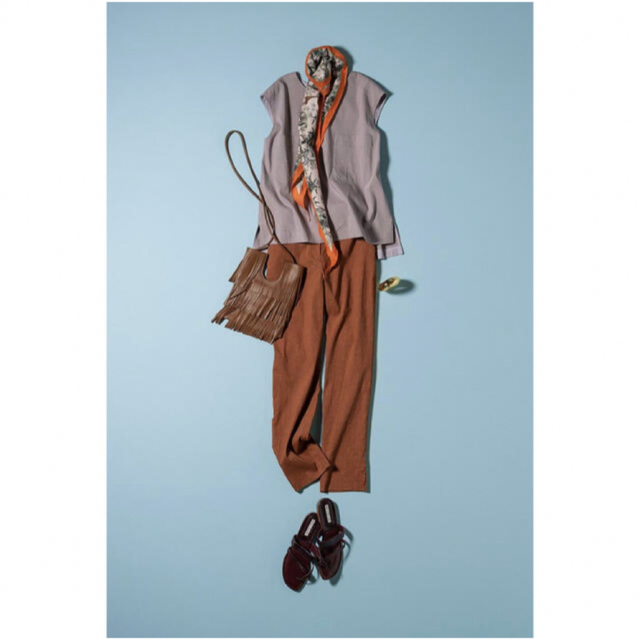 Theory luxe 21ss リネンプルオーバートップス