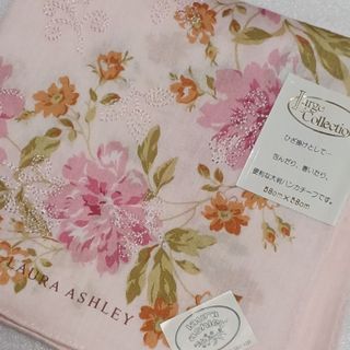 ローラアシュレイ(LAURA ASHLEY)の値下げ📌ローラアシュレイ☆大判ハンカチーフ58×58🌼(ハンカチ)