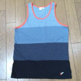 ユニクロ(UNIQLO)の☆　美品　綿ノースリーブ/UNIQLO×Michael Bastian　140(Tシャツ/カットソー)