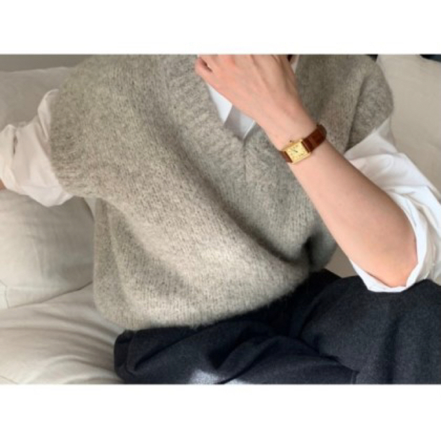 MONE Cloud knit vest ニットベストの通販 by RR※8月31日で出品終了