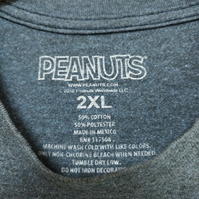 Vintage PEANUTS(ビンテージピーナッツ)の90sPEANUTS ヴィンテージピーナッツスヌーピーTシャツtシャツ 2XL メンズのトップス(Tシャツ/カットソー(半袖/袖なし))の商品写真