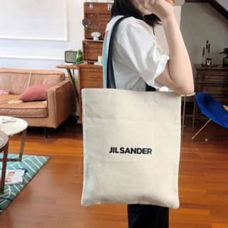 ジルサンダー(Jil Sander)の即発送　『JIL SANDER』トートバッグ　キャンバス　雑貨　再入荷(トートバッグ)